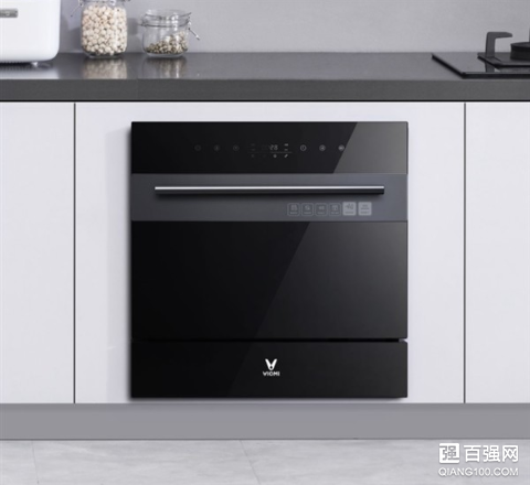 云米发布互联网嵌入式洗碗机2019款8套：带自动烘干