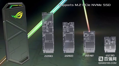 华硕ROG推出RGB m.2硬盘盒：支持USB 3.2 Gen2数据传输