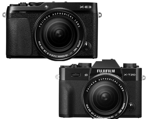 富士微单相机哪款好？富士X-T20和X-E3相机有哪些差别？