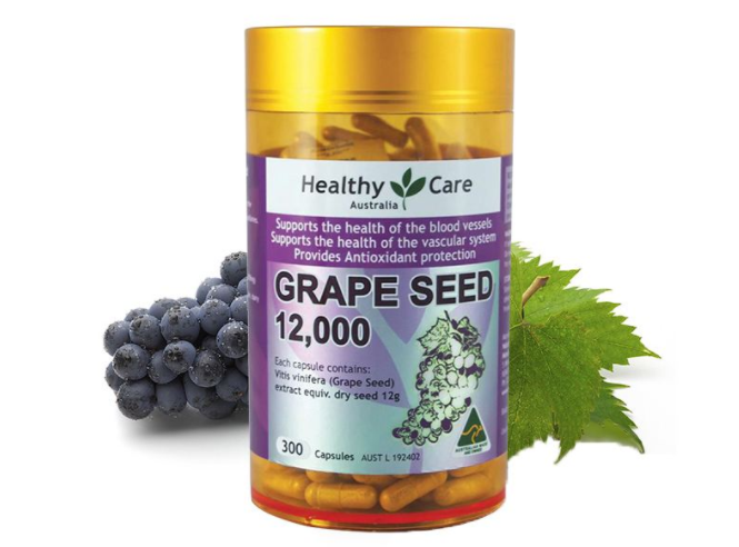 healthy care葡萄籽怎么吃？真的可以美白吗？